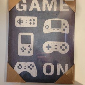 Game On Canvas - Sealed - Bouclair - Video Games
